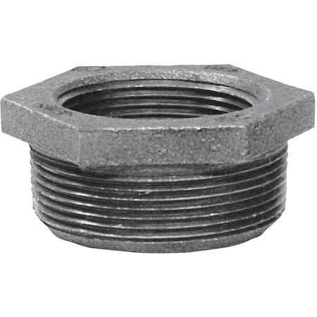 Anvil 1-1/4'' x 1/2'' Hexagon Black Iron Bushing 8700129409