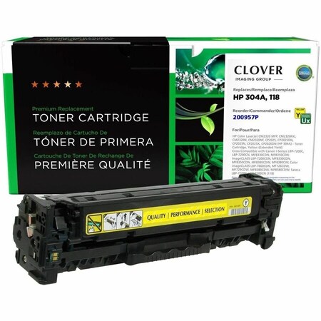 Clover Imaging Group Imaging Remanufactured Extended Yield Yellow Toner Cartridge 200957P
