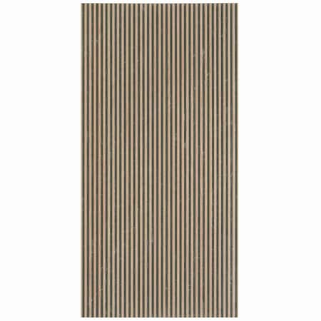 Apollo Tile Bois 24x48 Taupe Wood Ceramic Large Format Fluted Wall Tile (15.5 sq ft/case), 2PK ZENBARBLK2448