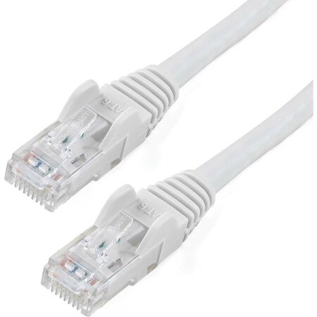 Startech.Com 125FT WHITE CAT6 ETHERNET CABLE DELIVERS MULTI GIGABIT 1/2.5/5GBPS & 10GBPS UP T N6PATCH125WH