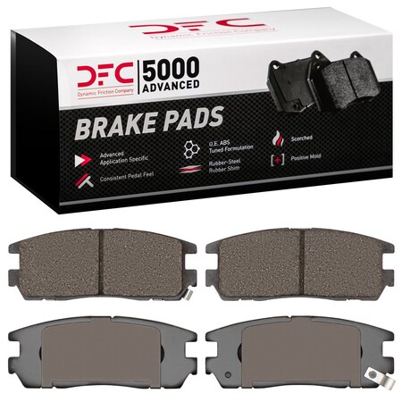 Dfc 5000 Advanced, Disc Brake Pad Set, 1551-0580-00