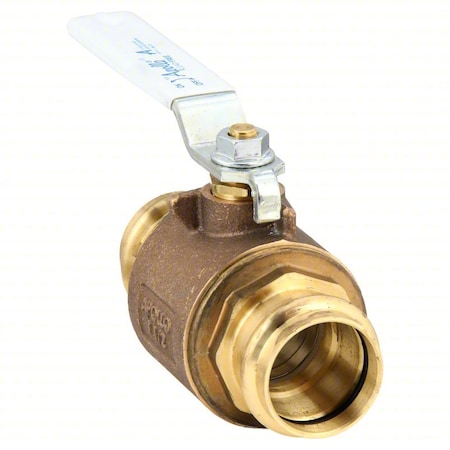 Apollo Valves Manual 2-Way Ball Valve, Press, Bronze 77WLF10701A