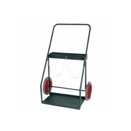 Harper Trucks Series 300 Truck, Holds 9-1/4 in to 13 in Cylinders, 14 in Semi-Pneumatic, Ball Bearing Wheels 338-314-27