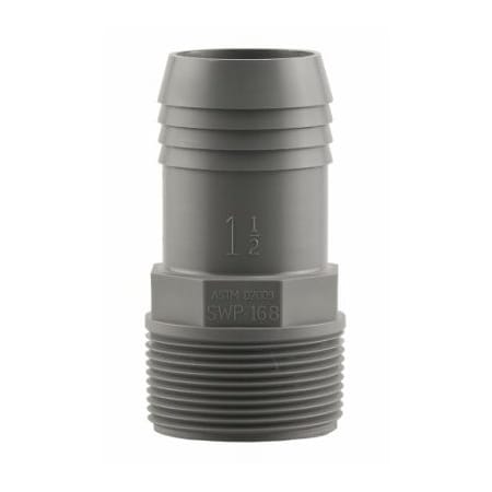 Westlake Pipe & Fittings Adaptr Insrt Poly 2" Mpt UPPA-20