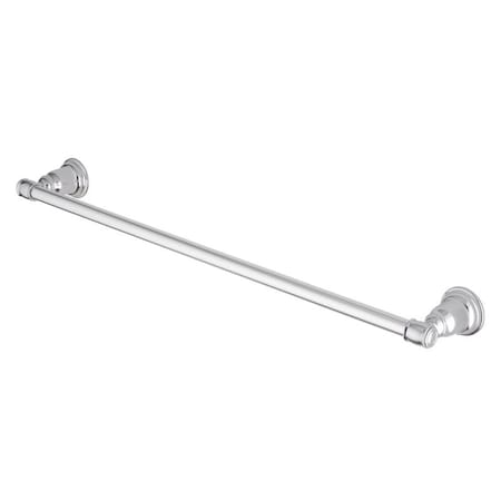 Oakbrook Collection Chrome Twin Towel Bar 24 in. L Die Cast Zinc BH-OB4024CH