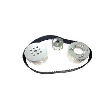 Bous Performance SBC Gilmer Drive Kit with Short Water Pump E43771