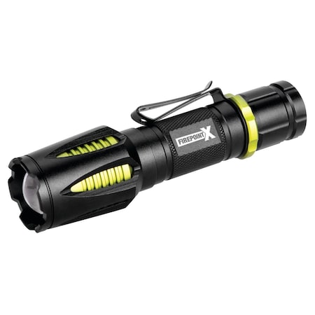Performance Tool 400+LM Firepoint X Flashlight, Rechargeable USB Tactical Aluminum Magnetic W2668