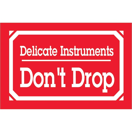 Bubblefast 3 x 5'' - Delicate Instruments - Don't Drop Labels BFDL1350