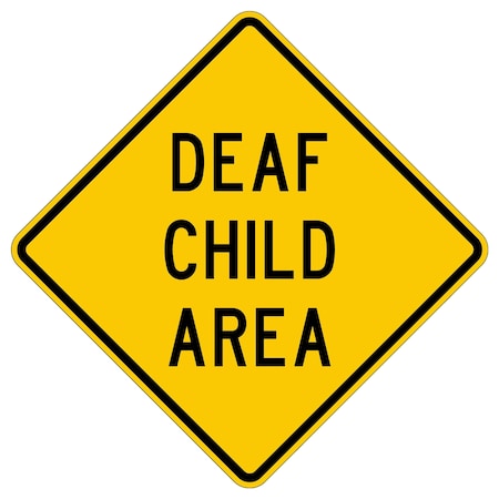 Sign Solutions Usa Traffic Sign, 30 in Width, Aluminum Sign, Diamond DCS06DYE3030CUS00025