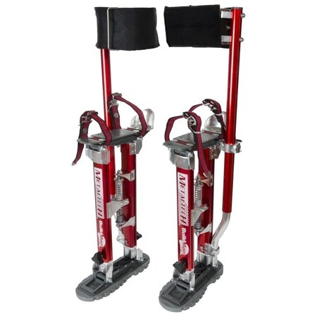 Metaltech METALTECH I-BMDS1830 Drywall Stilt, 225 lb Weight Capacity, 18 in H Min, 30 in H Max I-BMDS1830
