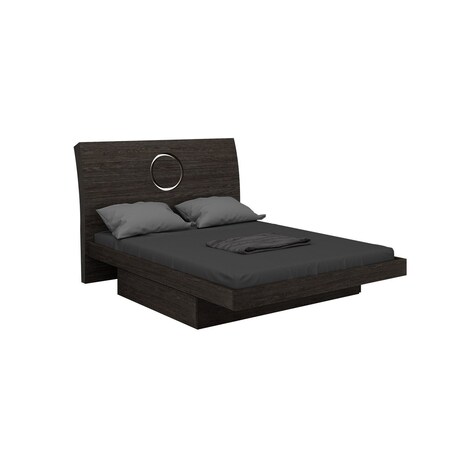 Homeroots King Gray Bed 343917