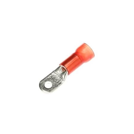 Abb INS NYL RING TERM, 8, NO8, RED, 200PK RD167
