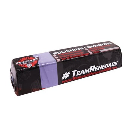 Renegade Products Usa Finishing Compounds: Metal Polishing Compound (Competition Purple, Full Bar 2.75 lb.) CBMSS510-MBAR