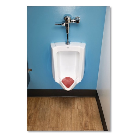 Boardwalk Urinal Screen, Cherry Scent, Red, 1.8 oz, 12PK FGVIN-P-012I072M-20-21430