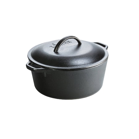 Lodge 5 Quart Cast Iron Dutch Oven L8DOL3