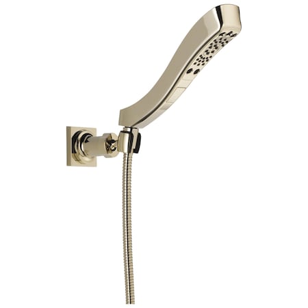 Delta Universal Showering Components H2OKinetic 4-Setting Adjustable Wall Mount Hand Shower 55552-PN
