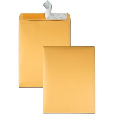 Quality Park Catalog Envelope, Lt Brown, Kraft, PK100 QUA44762