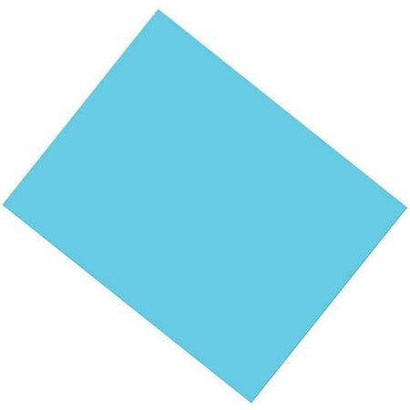 Pacon UCreate Coated Poster Board, Light Blue, 22" x 28", PK25 P53871