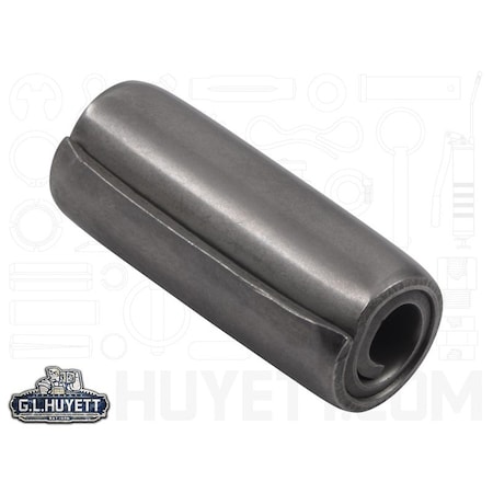 Huyett Coiled Spring Pin, Heavy Duty, 420 Stainless Steel, 0.500 in Dia x 1.250 in Length SPCSP-500-1250H