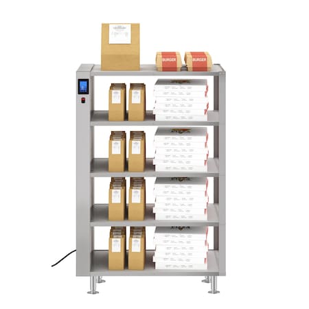 Koolmore Five-Shelve Commercial Take Out Warmer Cabinet with Touch Screen in Stainless-Steel, UL KM-WSC-T5