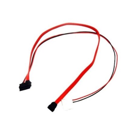 Bytecc Serial Ata - Lp4 - Male - 7 Pin Serial Ata - Female - 18 Inch SATA-XP118