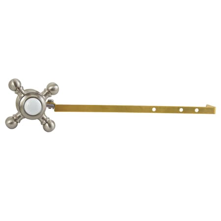 Kingston Brass Universal Front or Side Mount Toilet Tank Lever, Brushed Nickel KTBXD8