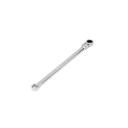 Tekton 1/2'' Long Fixed/Flex Head 12-Point Ratcheting Box End Wrench WRB35313