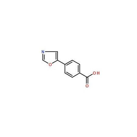 Ak Scientific 4-(1, 3-Oxazol-5-yl)benzoic acid (1g), CAS 250161-45-6 Y8436-1g