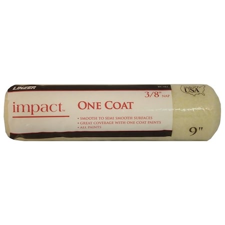 Linzer WCRC 103 Paint Roller Cover, 38 in Thick Nap, 9 in L, Polyester Cover RC103 0900