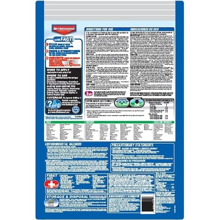 Bioadvanced Weed and Feed Fertilizer, Granular, 25 lb 704841T