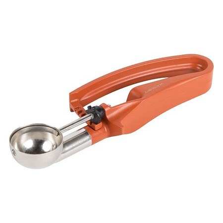 Vollrath Squeeze Disher, 0.65 oz., SS, Terracotta 47401