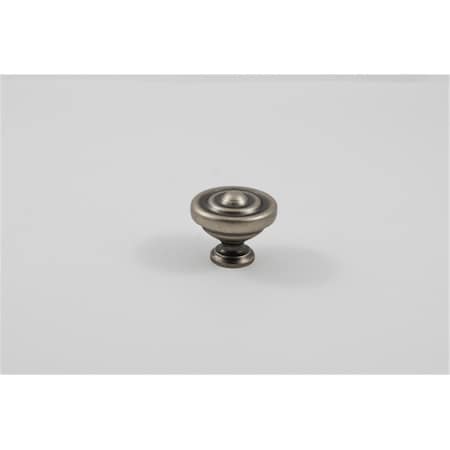Residential Essentials Mushroom Cabinet Knob- Aged Pewter 10241AP