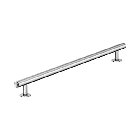 Amerock Radius 18 inch 457mm Center-to-Center Polished Chrome Appliance Pull BP5405126