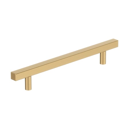 Amerock Bar Pulls Square 6-5/16 inch (160mm) Center-to-Center Champagne Bronze Cabinet Pull, 25PK 25VMP37178CZ