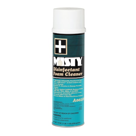 Misty Disinfectant, 20 oz. Aerosol Can, Fresh, White, 12 PK 1001907