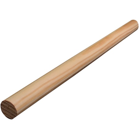 Alexandria Moulding 1-5/16''x12 ' Solid Pine Closet Rod 00233-20144C1