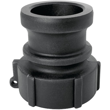 Green Leaf Cam Lever Coupling, 2 in, Male x FNPT, Glass Filled Polypropylene 200A/GLP200A