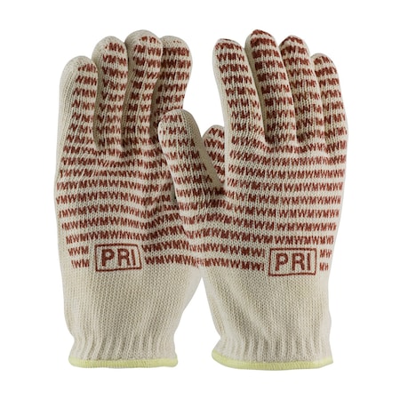 Pip Double-Layered Cotton Seamless Knit Hot Mill Glove w/Double-Sided EverGrip Nitrile Coating, 24, 12PK 9387