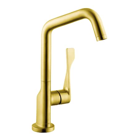 Axor Citterio Kitchen Faucet 1-Spray, 1.5 GPM in Brushed Gold Optic 39850251