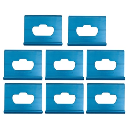 Mytee Products Mac J-Plate Aluminum Extruded Tie-Down 7900 Lbs WLL 2015 or Newer Trailers, 8PK JP-TD-MACx8