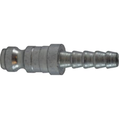 Midland Industries Auto Plug, 3/8 in 3/8 in Barbed, Steel 28524