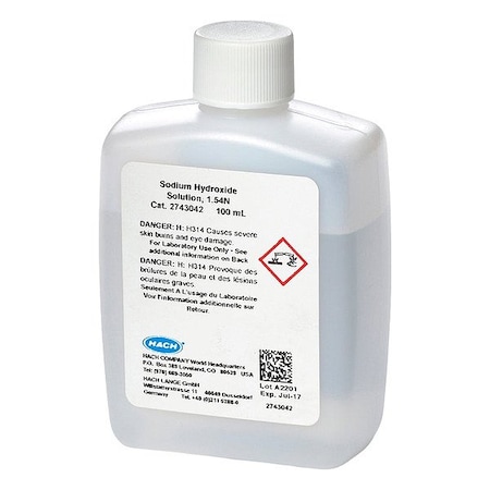 Hach Sodium Hydroxide Solution, 500 mL 2743042