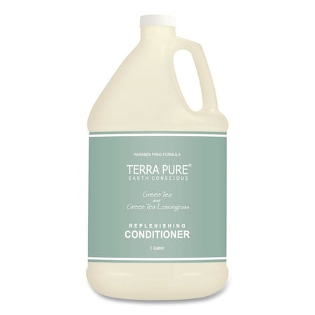 Diversified Hospitality Solutions Terra Pure Conditioner Gallon, Green Tea Lemongrass Scent, 1 gal Bottle 002256EA