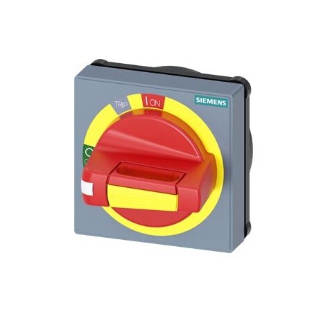 Siemens Handle with masking frame Emergency stop without tolerance compensation 8UD1721-0AC15