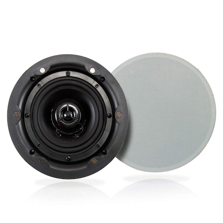 Pyle PyleCeiling and Wall Mount Speaker - Wireless Bluetooth, Dual 2-Way Audio Stereo Sound, 240W PWRC55BT