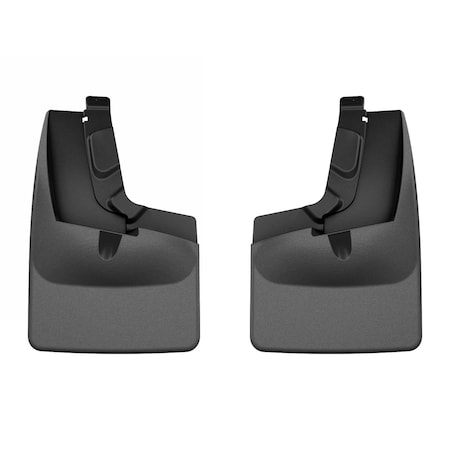 Weathertech Black, No Drill MudFlaps 120169