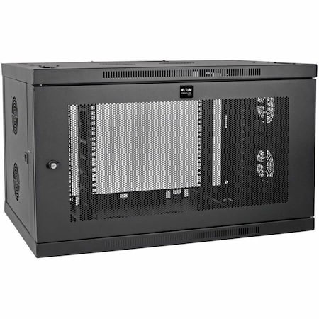 Tripp Lite 9U WALLMOUNT RACK ENCLOSURE SERVER CABINET WIDE CABLE MANAGEMENT SRW9UDPVRT