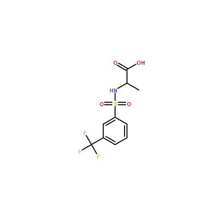 Ak Scientific N-[3-(Trifluoromethyl)phenylsulfonyl]-DL-alanine (250mg), CAS 288266-54-6 9212AD-250mg