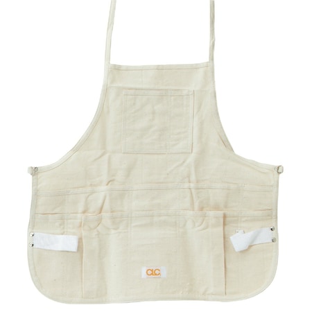 Clc Work Gear Custom Leathercraft 12-Pocket Canvas Bib Apron C-10