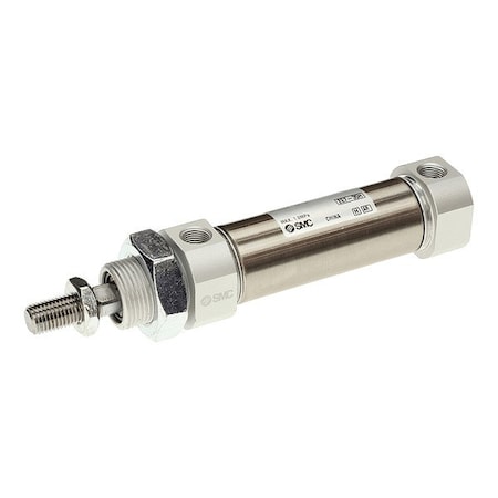 Smc Air Cylinder, Double Acting, Nose, 195mm CD85F25-80-B